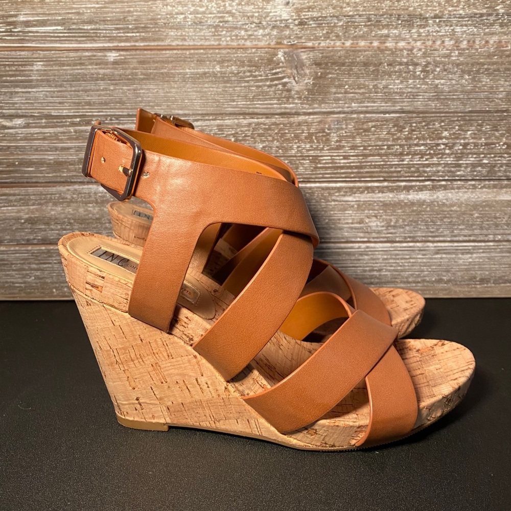 INC Landor Strappy Wedges